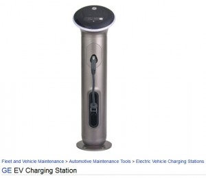 Marketing Photo of GE EV Charging Station