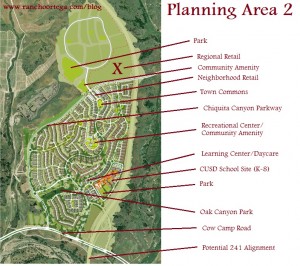 Illustrative Plan for Planning Area 2 (image source: SWA Group)